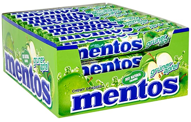 Mentos Green Apple Rollen (40 x 37,5 Gr.) Kopen