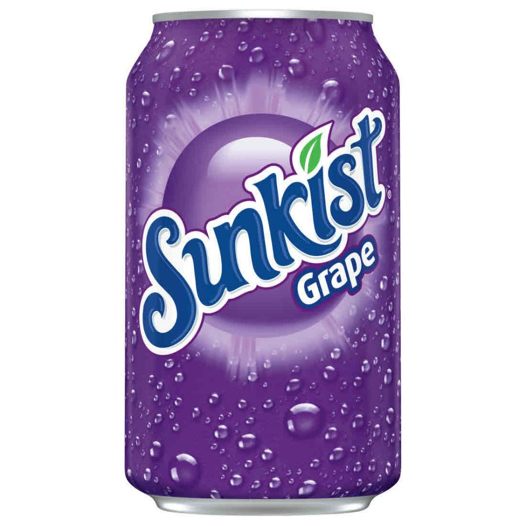 Sunkist USA Grape (12 x 0,355 Liter blik) Five Star Trading Holland