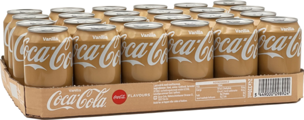 Coca Cola Vanilla (24 x 0,33 Liter blik DK)