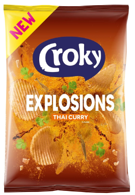 Croky Explosions Thai Curry (20 x 40 gr.) Kopen