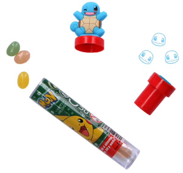 Pokémon Jelly Beans met Stempels (24 x 8 Gr.)