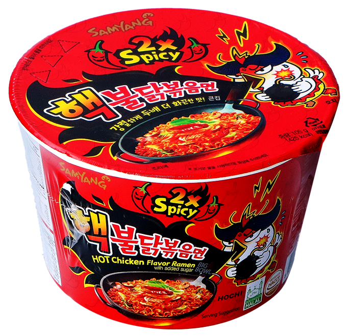 Samyang Buldak 2x Spicy Noodles (16 x 105g bowl) Kopen