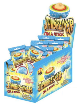 jawbreaker stick raspberry