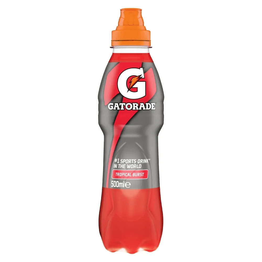 Gatorade Tropical Burst (24 x 0,5 Liter PET fles UK) Kopen