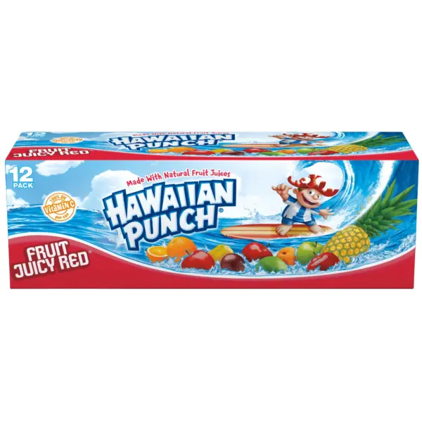 Hawaiian Punch USA Fruit Juicy Red (12 x 0,355 Liter blik)