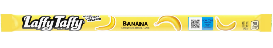 Laffy Taffy Ropes Banana Usa Import 24 X 23 Gr Five Star Trading