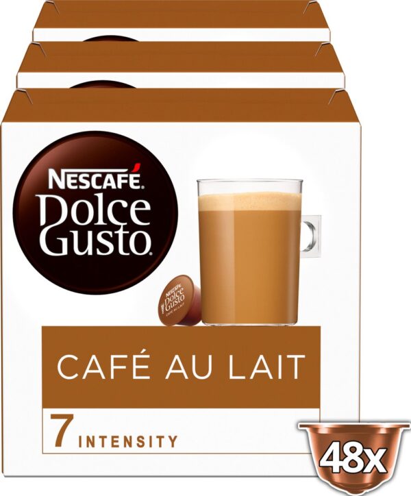 Nescafé Dolce Gusto Café Au Lait - 48 cups for 48 cups of coffee