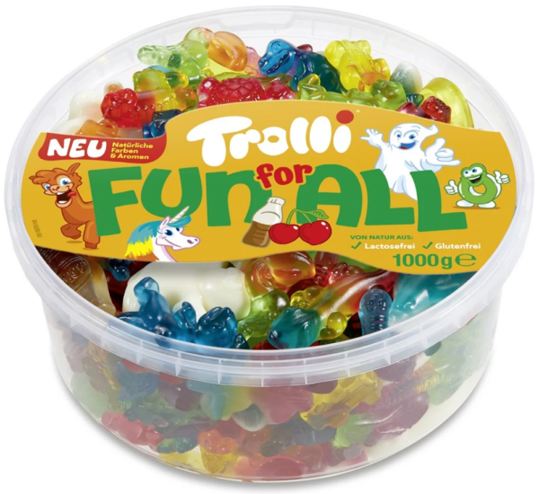 Trolli Fun For All Silo (1.000 Gr.)