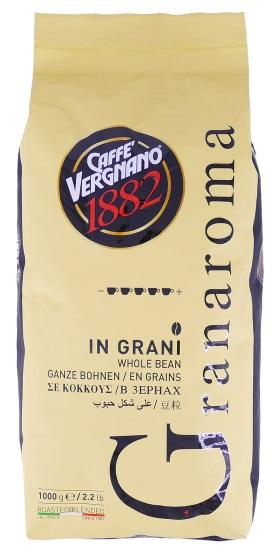 Caffè Vergnano Gran Aroma koffiebonen (6 x 1 Kilo) Kopen