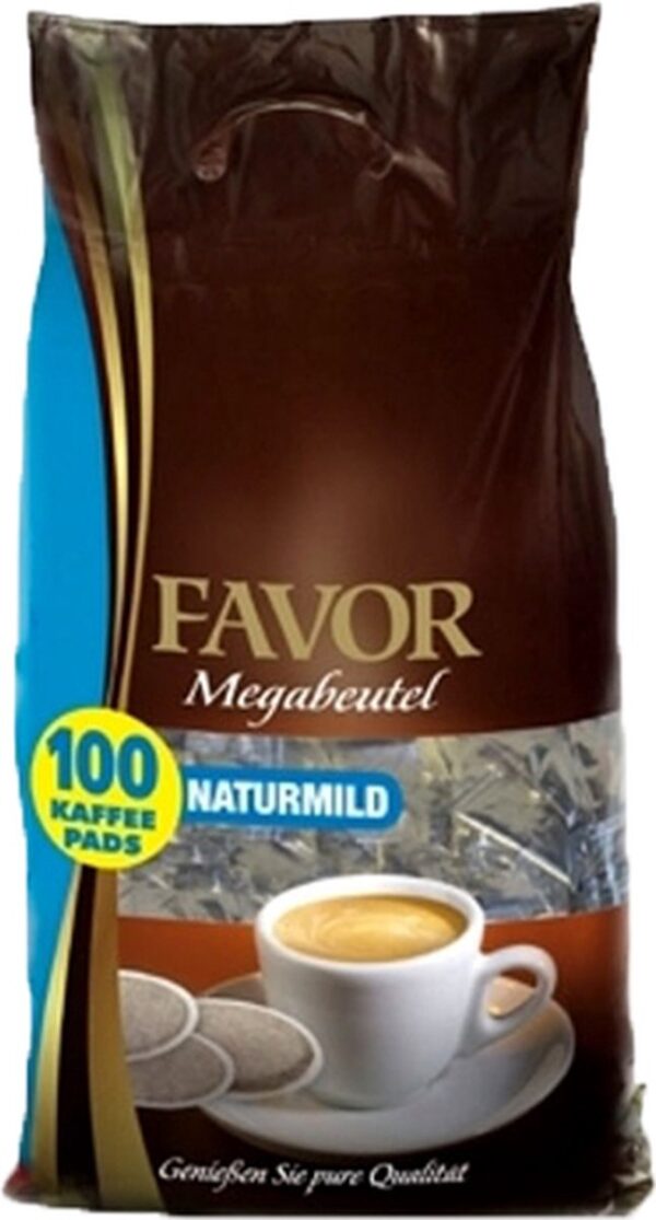 Favor Naturmild Kaffeepads (8 x 100 Stück)