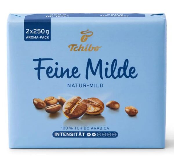 Tchibo Feine Milde gemahlen Kaffee (9 x 500 Gr.)