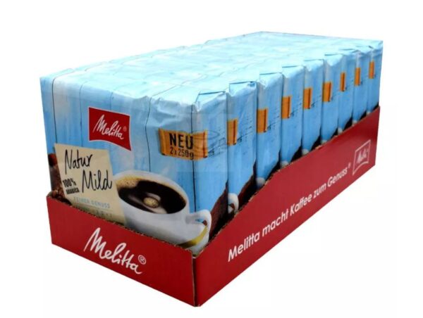 Melitta Naturmild Filter Coffee (9 x 500 gr.)