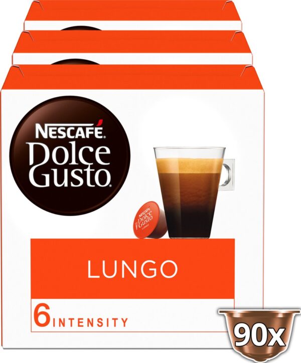 Nescafé Dolce Gusto Lungo XL - 90 cups for 90 cups of coffee