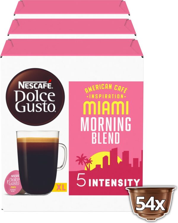 Nescafé Dolce Gusto Miami Morning Blend - 54 cups for 54 cups of coffee