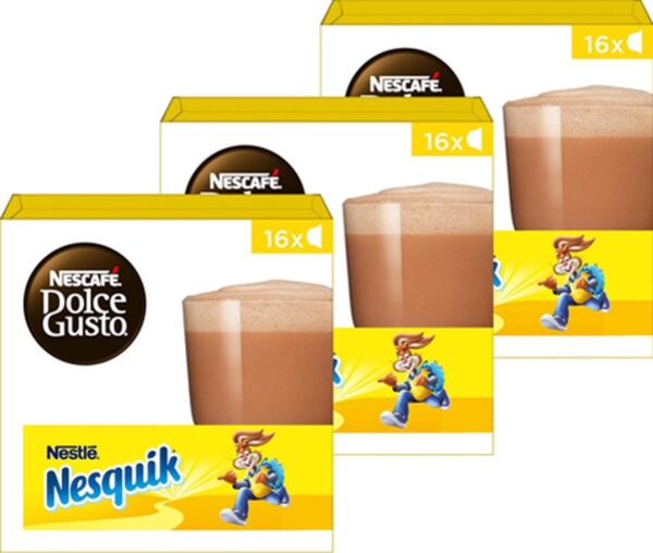 Nescafé Dolce Gusto Nesquik - 48 cups for 48 cups of chocolate