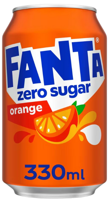 Fanta Zero Orange