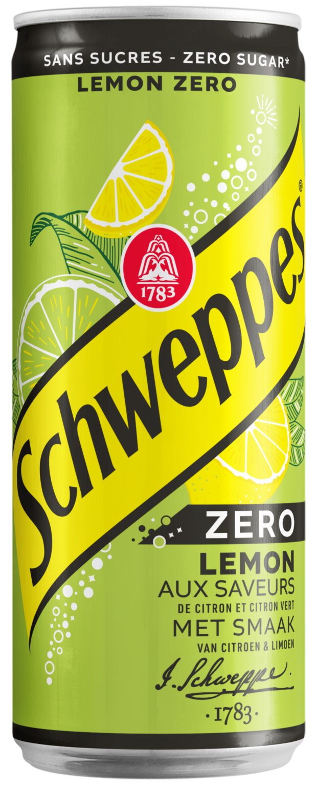 Schweppes Zero Lemon (24 x 0,33 Liter cans BE) - Five Star Trading Holland