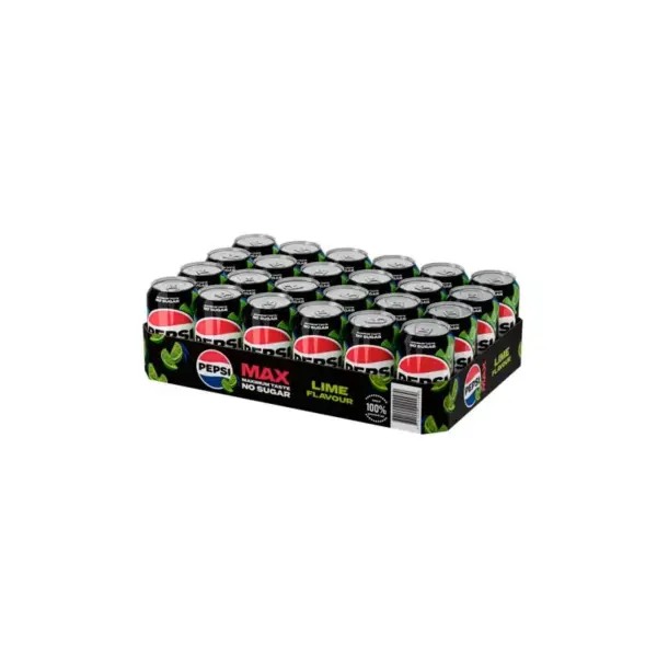 Pepsi Max Lime (24 x 0,33 Liter blik DK)