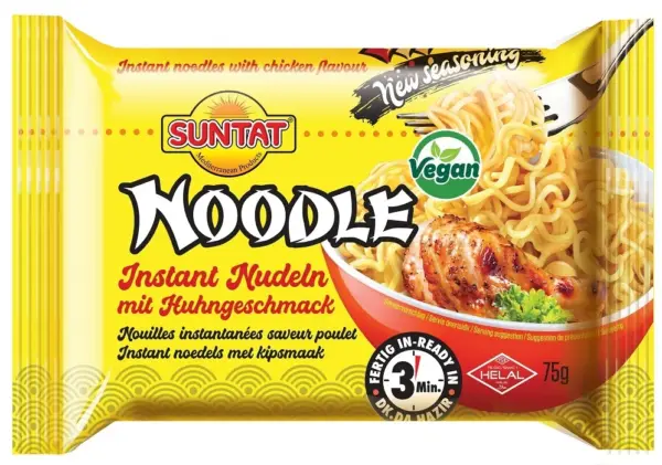 Suntat Instant Nudeln Huhn (10 x 75g)