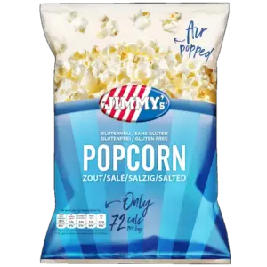 Jimmy's Air Popped Popcorn Salt (21 x 17 gr.)