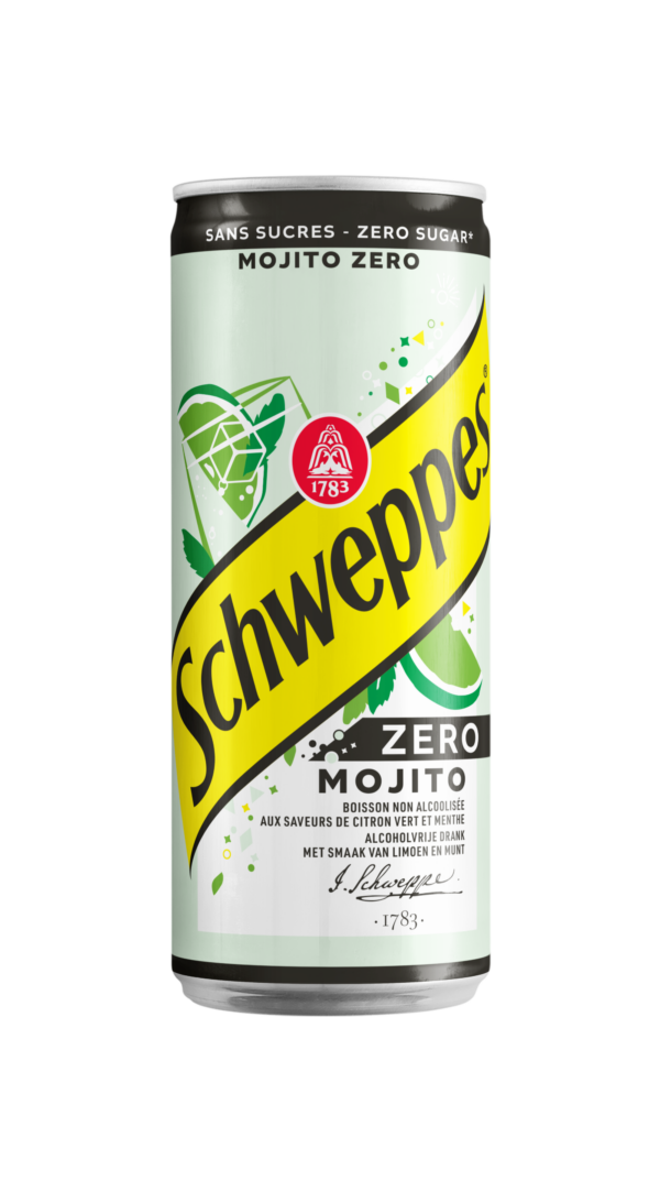 Schweppes Mojito Zero (24 x 0,33 Liter blik BE)