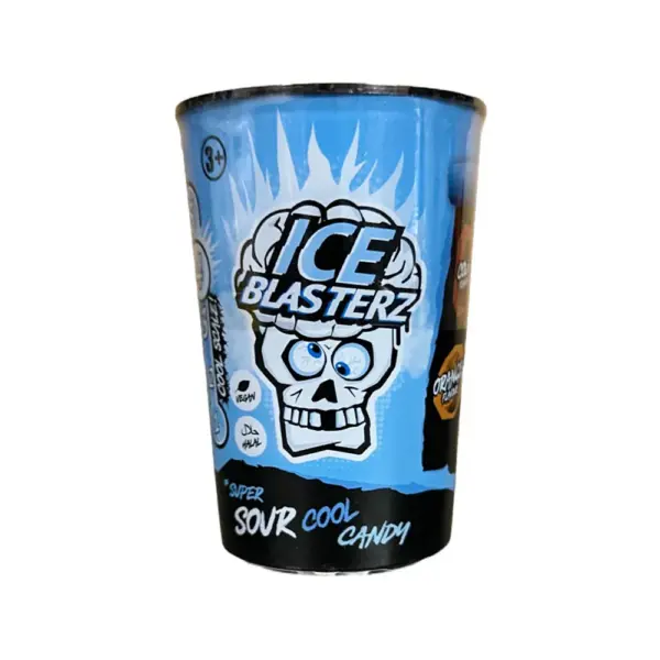 Brain Blasterz Super Sour Cool Candy Tub (12 x 48 Gr. UK)