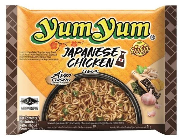 Yum Yum Chicken Shoyu Noodles (30 x 60 g.) Japanese Chicken