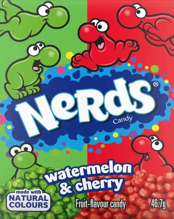 Nerds Candy Watermelon & Cherry (36 x 47g) USA Import