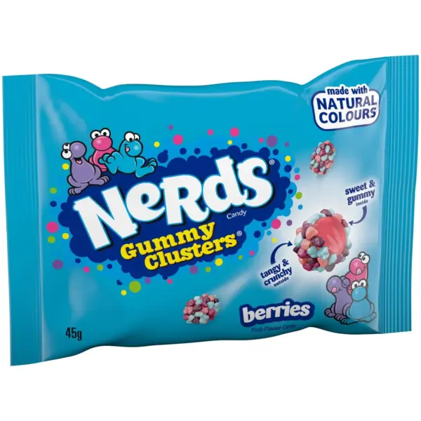 Nerds Gummy Clusters Berries (20 x 45g) USA Import