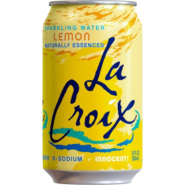 La Croix Sparkling Water Lemon (12 x 0,355 Liter blik)