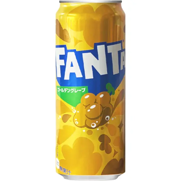 Fanta Golden Grape Japan Import (24 x 0,5 Liter Dosen JP) 20562