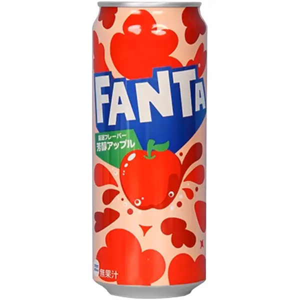 Fanta Juicy Apple Japan Import (24 x 0,5 Liter Dosen JP) 20561