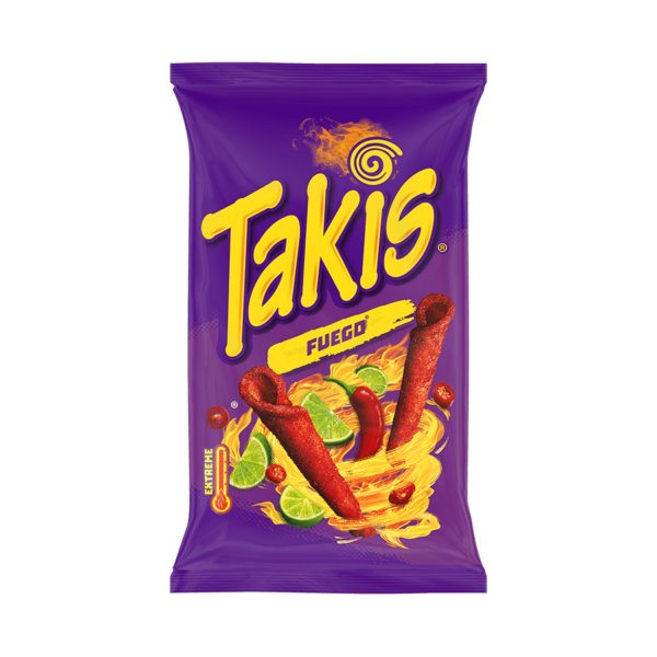 Takis Fuego Tortilla Chips (18 x 100 gr.)