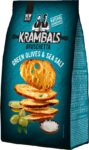 Krambals Bruschetta Green Olives & Sea Salt (12 x 70g) Kopen