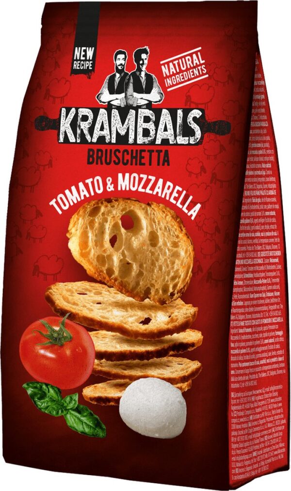 Krambals Bruschetta Tomato & Mozzarella (12 x 70g)