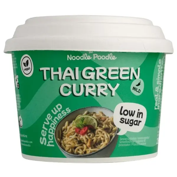 The Noodle Poodle Thai Green Curry Bowl (8 x 250g)