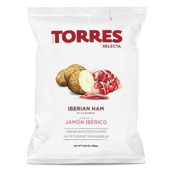 Torres Iberian Ham Chips (15 x 150g)