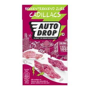 Autodrop Bekkentrekkend Zure Cadillacs (6 x 270g)
