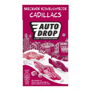 Autodrop Beroemde Bosvruchtrode Cadillacs (6 x 280g)