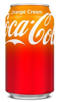 Coca Cola USA Orange Cream