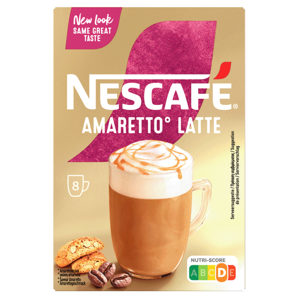 Nescafe Amaretto Latte (6 x 8 stuks)