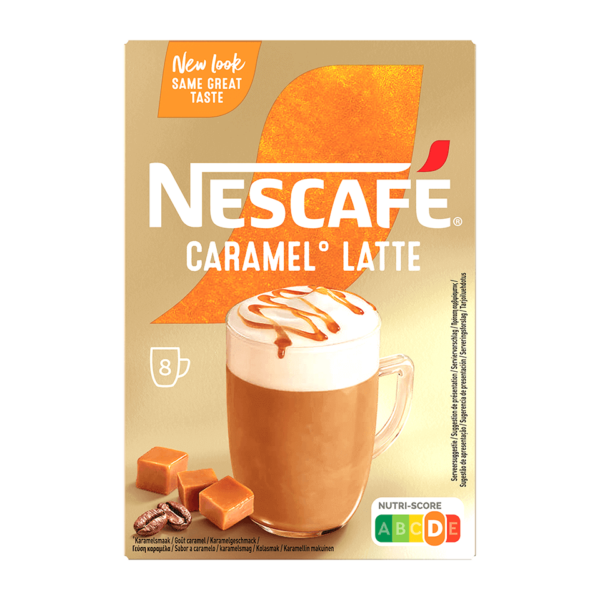 Nescafe Caramel Latte (6 x 8 stuks)