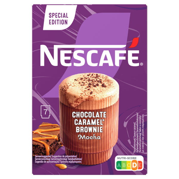 Nescafe Chocolate Caramel Brownie Mocha (6 x 8 stuks)