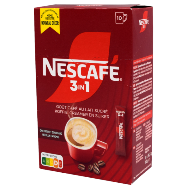 Nescafe 3-in-1 (8 x 10 stuks)