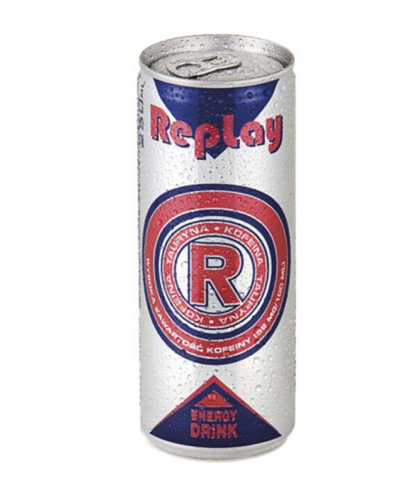 Replay Energy, Ronin Energy, Ozone Energy & Ronin Sugarfree Energy (96 x 0,25L)