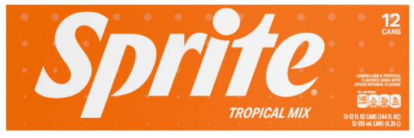 Sprite USA Tropical Mix (12 x 0,355 Liter cans) - Five Star Trading Holland