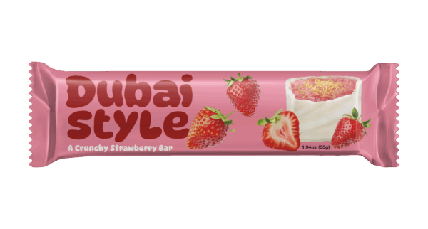 Dubai Style Crunchy Strawberry Bar (55g)