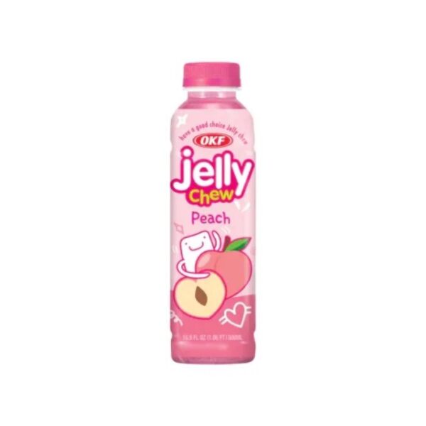 OKF Jelly Chew Peach (20 x 0,5 Liter PET-Flaschen)