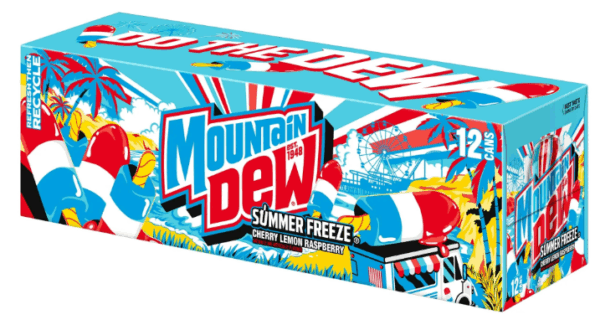 Mountain Dew USA Summer Freeze (12 x 0,355 Liter Blik)