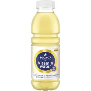 Sourcy Vitamin Water White Grape Lemon(6 x 0,5 Liter PET-bottles)